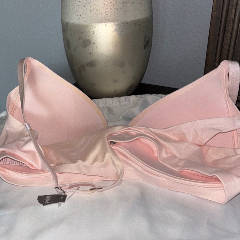 Aerie Soft Pink Triangle Bralette - Picture 7 of 7